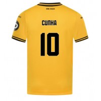 Fotballdrakt Herre Wolves Matheus Cunha #10 Hjemmedrakt 2024-25 Kortermet